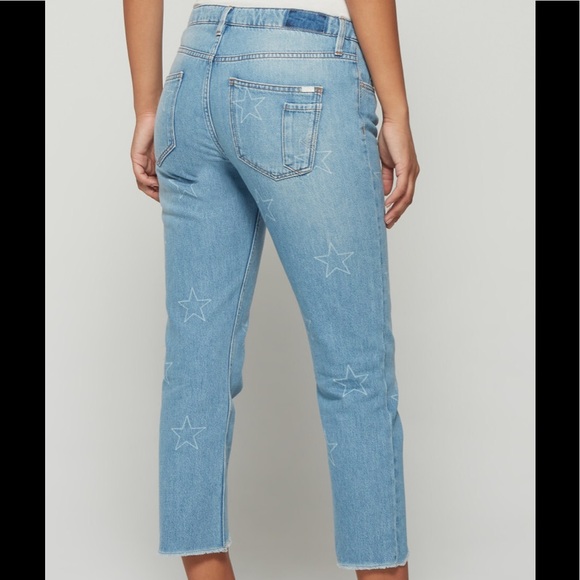 Anthropologie Reiko Cropped Star Denim Jeans - Picture 4 of 4
